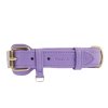 50 4 50 4 plain collar lavender frontview