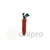 428 anipro rope toy in the shape of carrot 20 cm 55 g