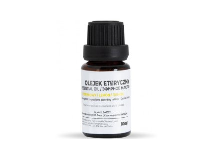 Esenciální olej citronový 10 ml
