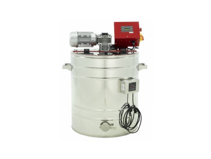 Zařízení na pastování medu 100 l (230 V), ohřev pláště (na dekrystalizátoru), automatické ovládání