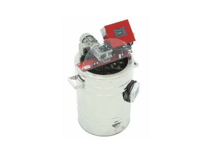 Zařízení na pastování medu 70 l (230 V), ohřev pláště (na dekrystalizátoru), automatické ovládání