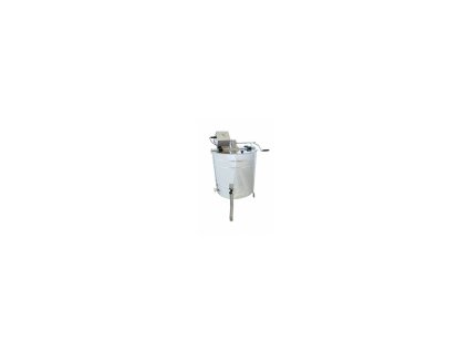 Medomet tangenciální 6-rámkový Langstroth / Český rámek, ruční + elektrický 12/230V Ø 650 mm – OPTIMA LINE
