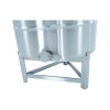 stojak do odstojnika z plaszczem grzewczym wodnym do standaryzacji miodu lub mieszania syropu 500 kg (4)