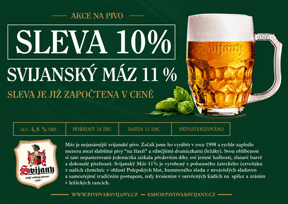 Svijany Máz Sleva 10%