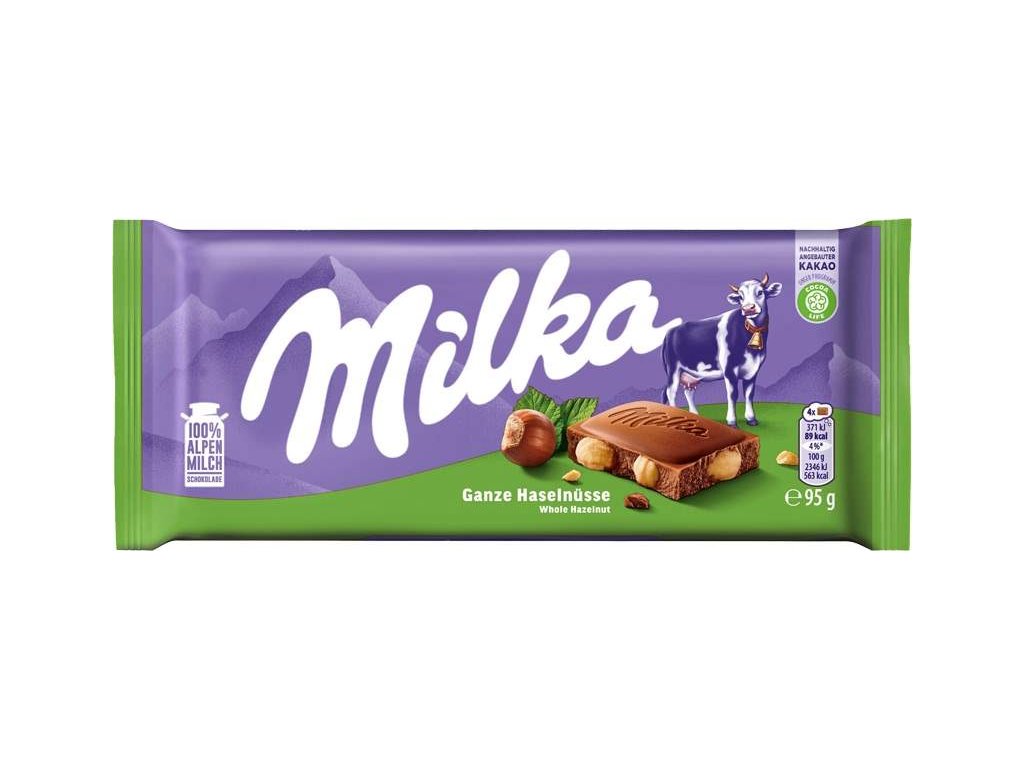 Milka Celé ořechy 95g