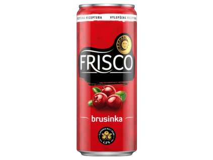 Frisco Brusinka 0,33L plech 2026