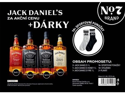 Jack Daniels set Ponožky 11 2025