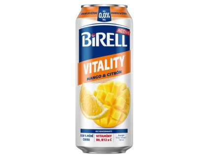 Birell plech Mango Citron 0,5l plech