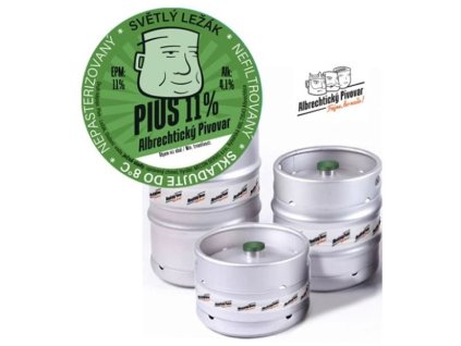 Albrechtický pivovar Pius 11%