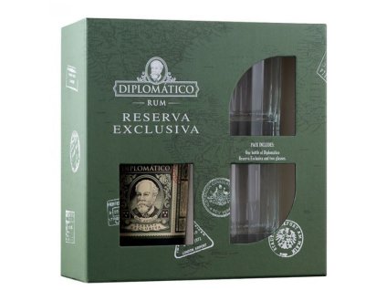 Diplomático Reserva Exclusiva 12y+2sklo 0,7l