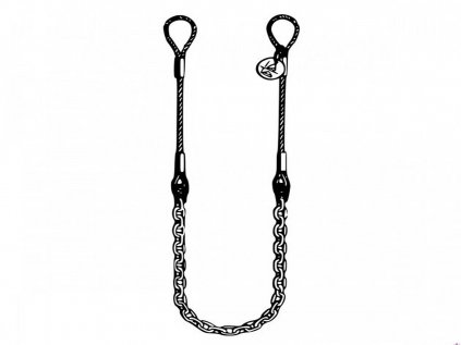 vazaci prostredek lano retez lano 12mm 6mm nosnost 1120kg original