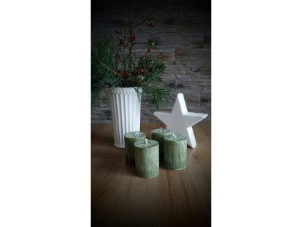 Svíčky nejen adventní - olivové