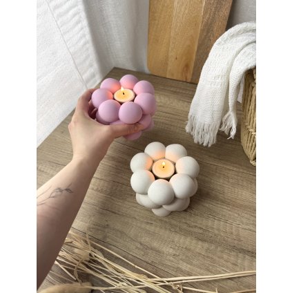 BUBLINKOVÝ SVÍCEN s čajovou svíčkou