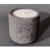 Svíčka v betonu hladká malá