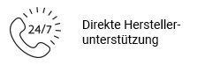 Direkte Herstellerunterstützung