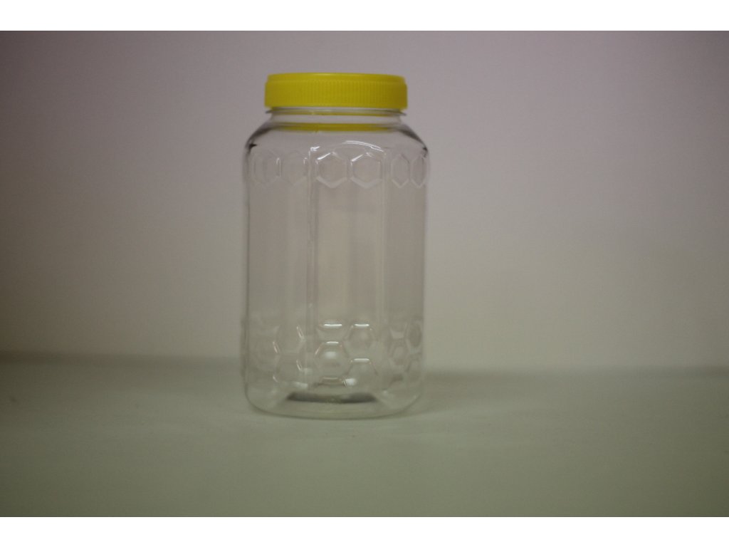 Plastový pohár na 1 kg medu