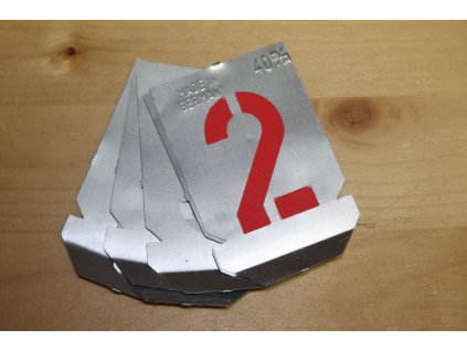 Šablóna na označenie úľov