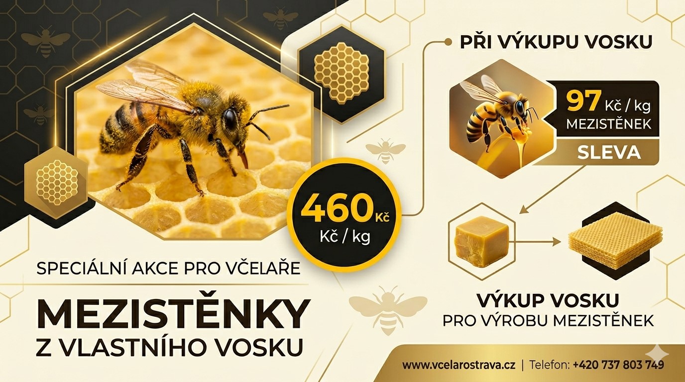 Mezistěnky pro včelaře