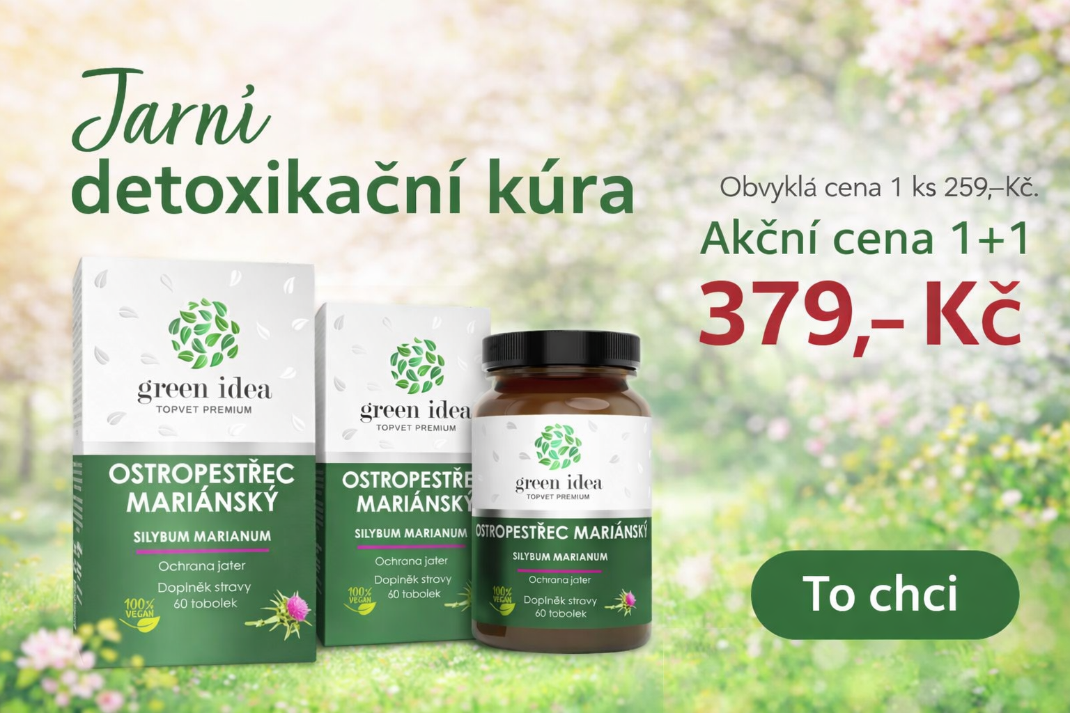 Detoxikační kůra ostropestřec