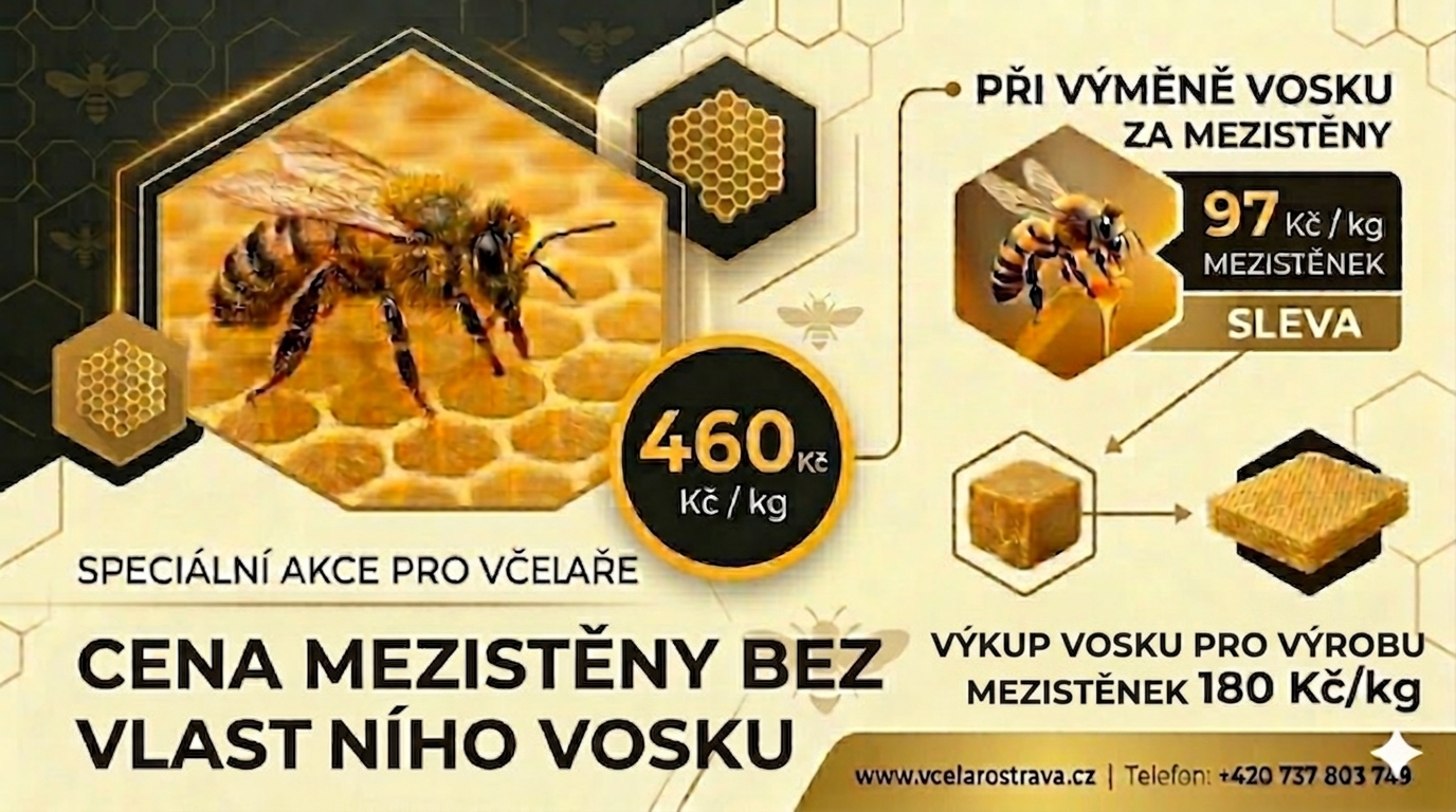 Mezistěnky pro včelaře
