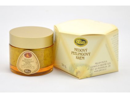 vyr 18Pleva Medovy peelingovy krem 50 g