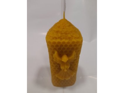 Svíčka čtyřhran s andělem