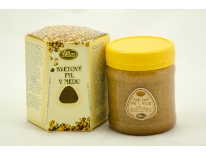 vyr 44Pleva Kvetovy vceli pyl v medu 250 g