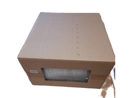 Krabice pro přepravu oddělků včetně síťoviny, šíře rámků 39 cm papírová