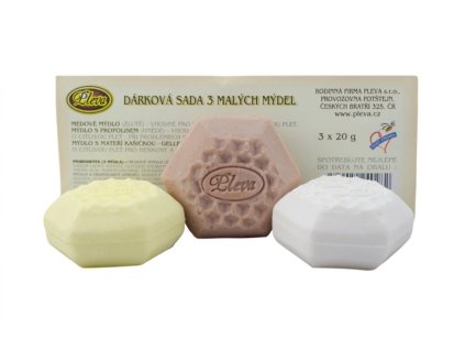 vyr 59Pleva mydla 3 x 24 g darkova sada