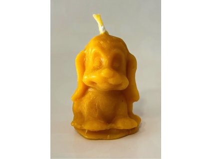 Svíčka pejsek V-6cm Š-4cm