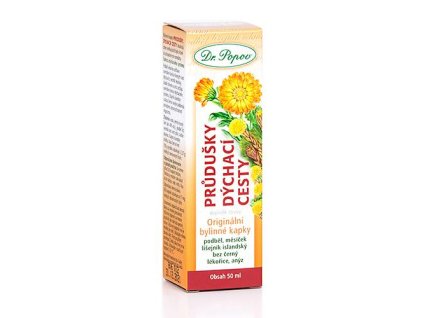 vyr 87Dr Popov Bylinne kapky Prudusky dychaci cesty 50 ml