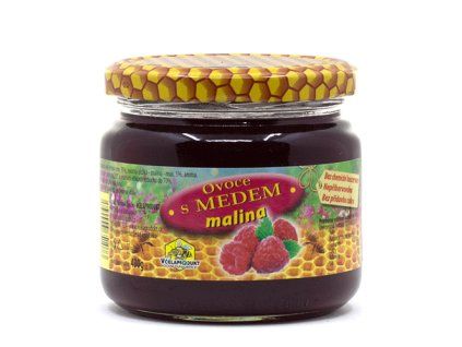 OVOCE S MEDEM malina