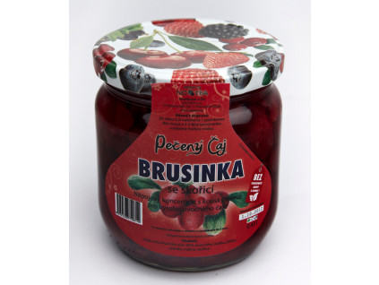 Pečený čaj brusinka se skořicí 430 ml