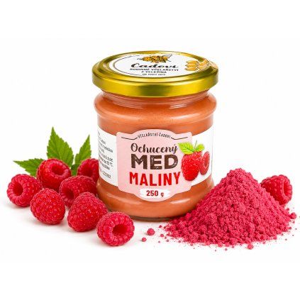 ochuceny maliny 250g