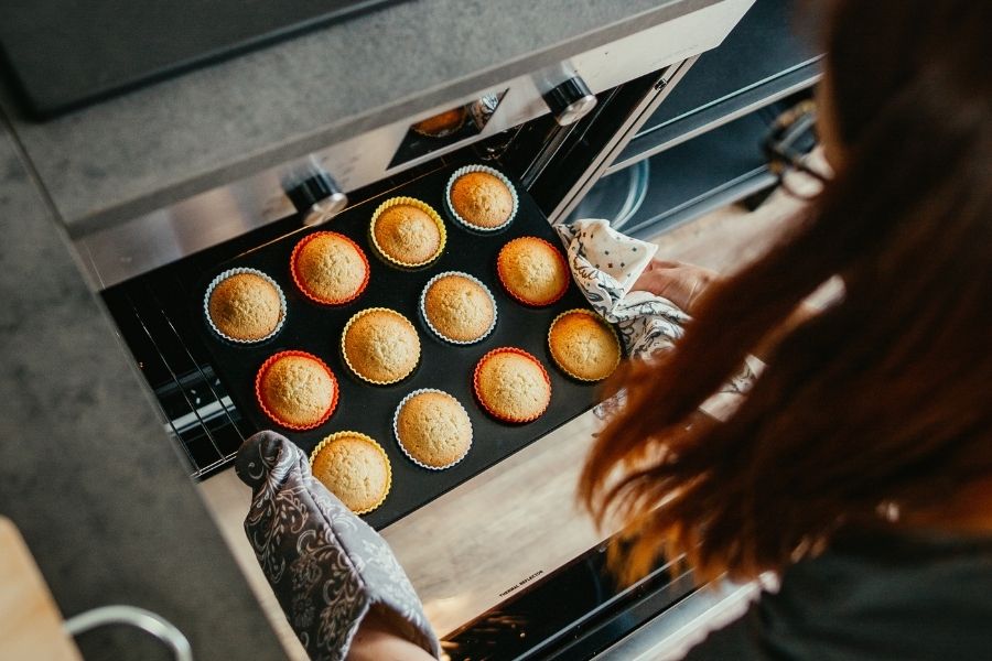 Cupcakes s krémem z ochucených medů