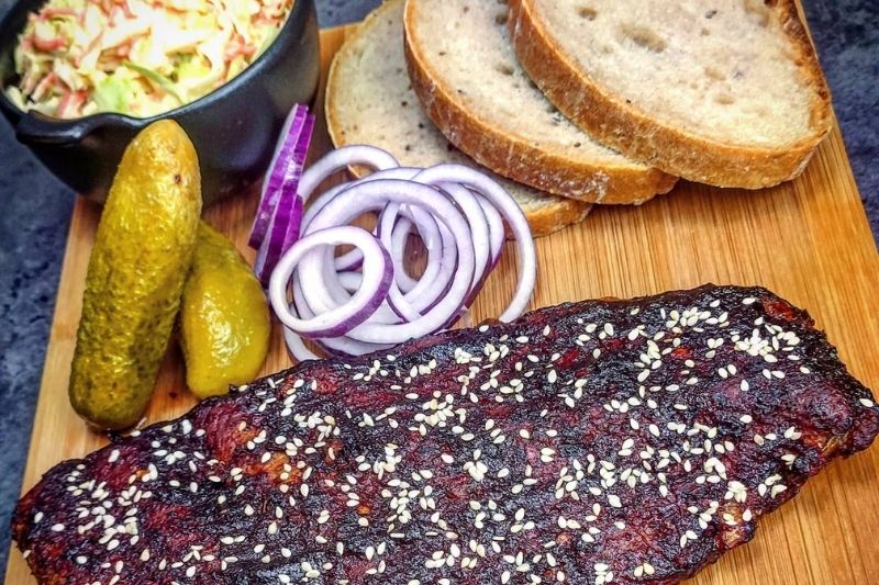 Žebra s chilli medem