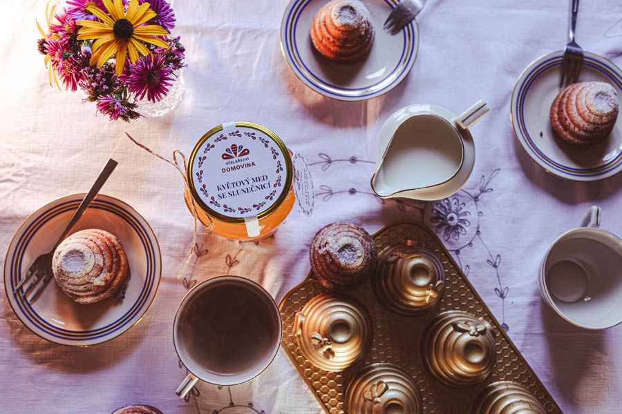 Medové nutriční bábovičky