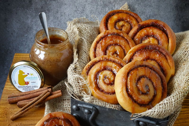 Skořicoví šneci na klasický způsob