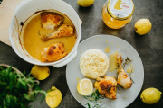 Kuře na medu, citronu a dijonské hořčici