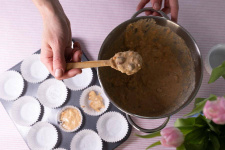  Bezlepkové mrkvové cupcakes s medem