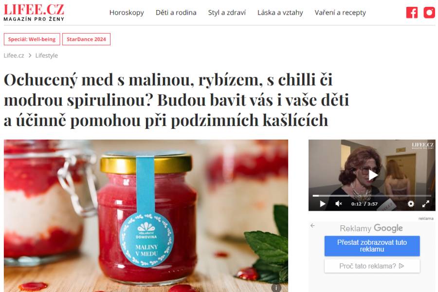 Webové stránky Lifee.cz