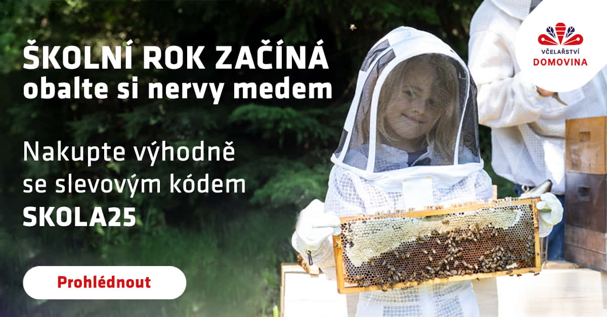 Školní rok začíná, obalte si nervy medem