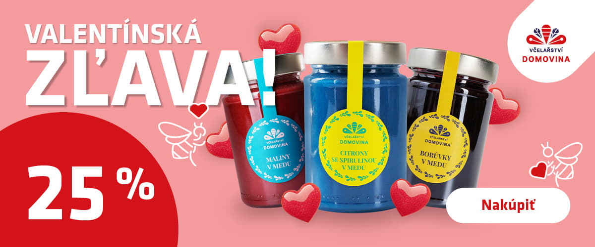 Valentínske medové darčeky