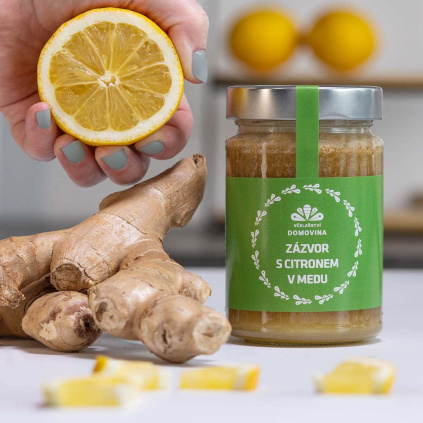 zazvor v medu citron 380 dekor