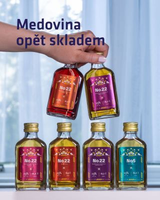 Medovina z Domoviny je opět online 🥂 #vcelarstvidomovina