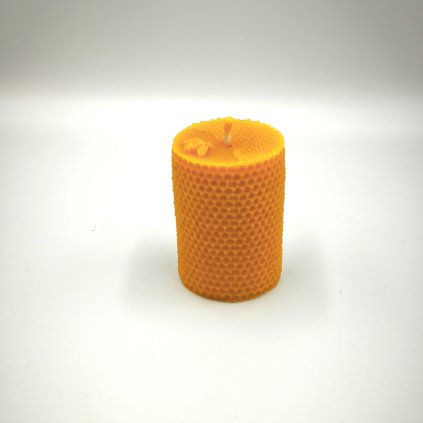 Svíčka - Plástev se včelkou