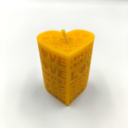 Svíčka - Srdce love