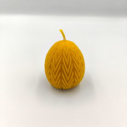 Svíčka - Velikonoční vajíčko s reliéfem