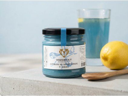 citron se spirulinou v medu