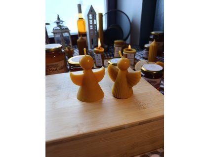 Svíčky - Andílci sada 2 ks